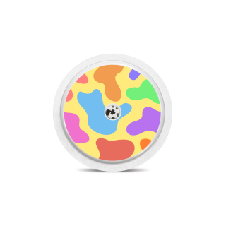 Sticker Freestyle Libre 2 - Blobs colorées | Pancre'Art