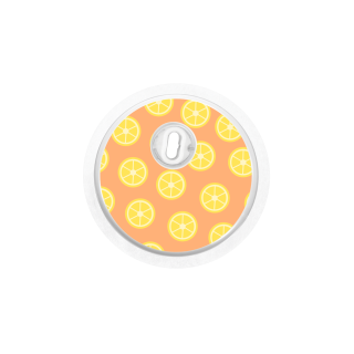 Sticker Freestyle Libre 3 - Citrons | Pancre'Art