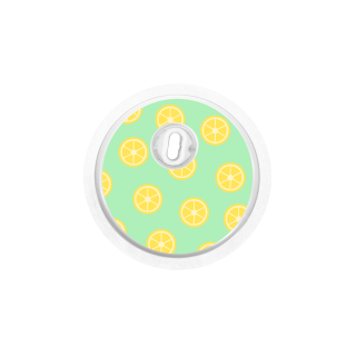 Sticker Freestyle Libre 3 - Citrons | Pancre'Art