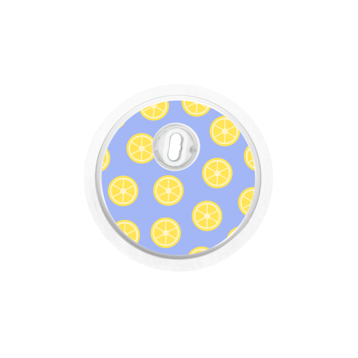 Sticker Freestyle Libre 3 - Citrons | Pancre'Art