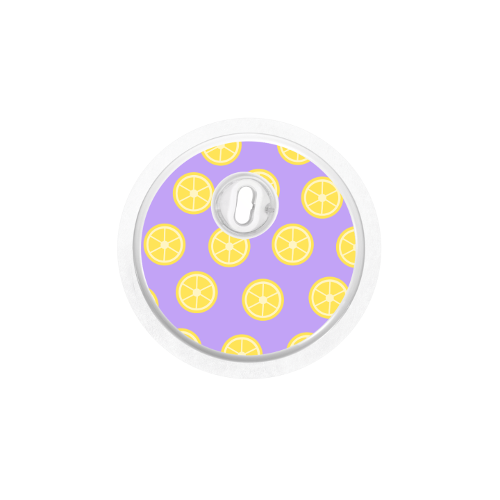 Sticker Freestyle Libre 3 - Citrons | Pancre'Art