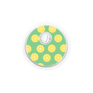Sticker Freestyle Libre 3 - Citrons | Pancre'Art