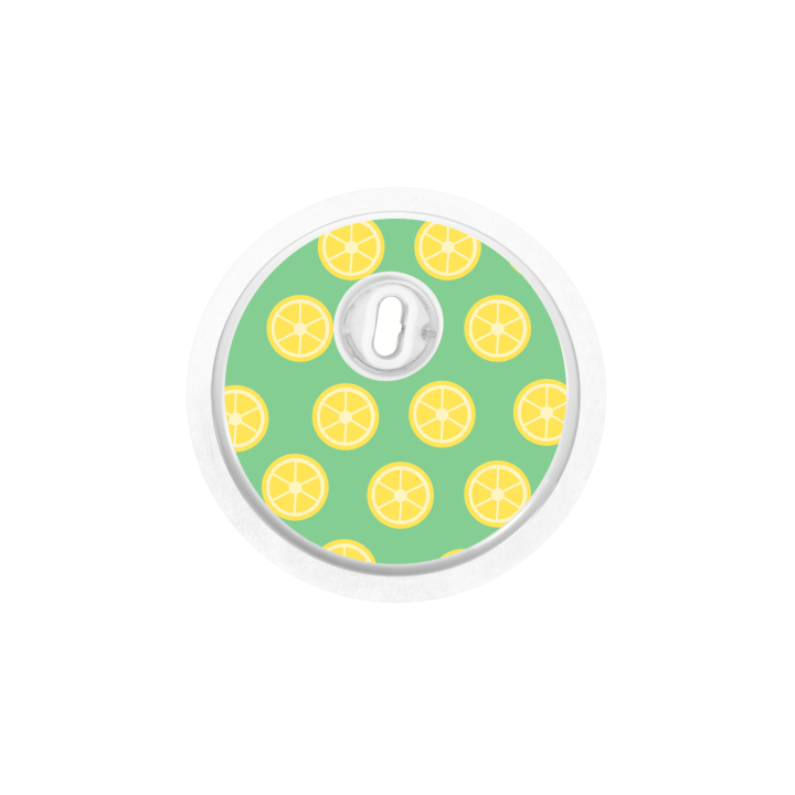 Sticker Freestyle Libre 3 - Citrons | Pancre'Art