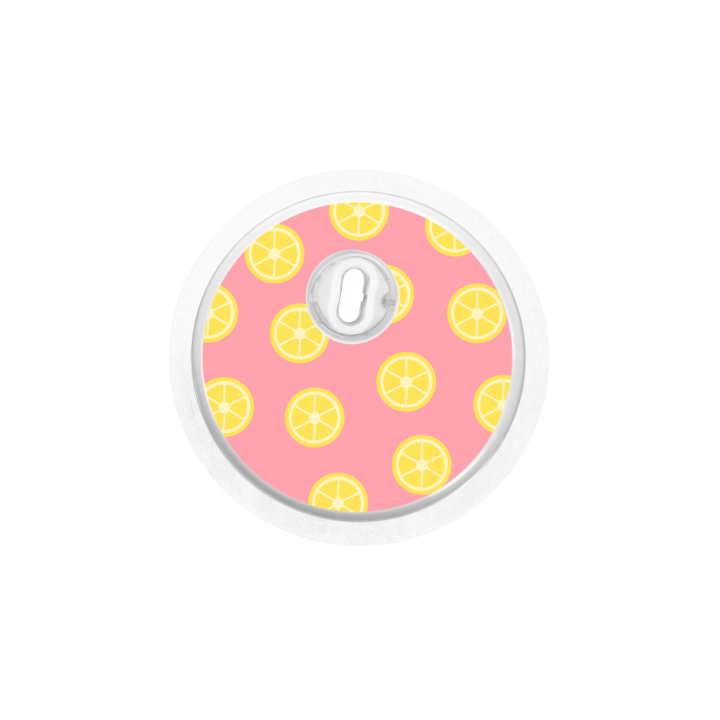 Sticker Freestyle Libre 3 - Citrons | Pancre'Art