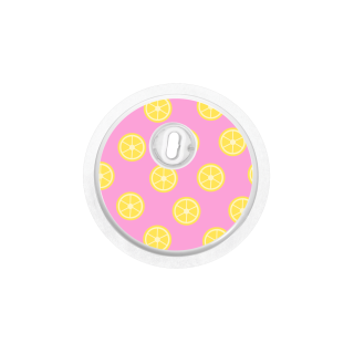 Sticker Freestyle Libre 3 - Citrons | Pancre'Art