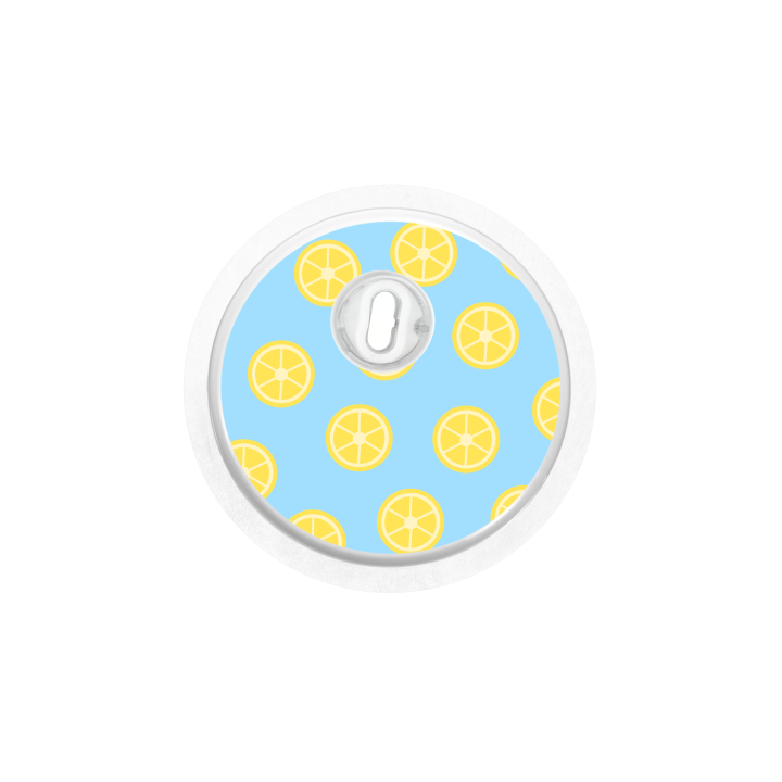 Sticker Freestyle Libre 3 - Citrons | Pancre'Art