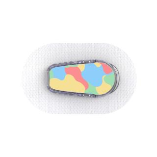 Capteur Dexcom G6 - Sticker Camo coloré