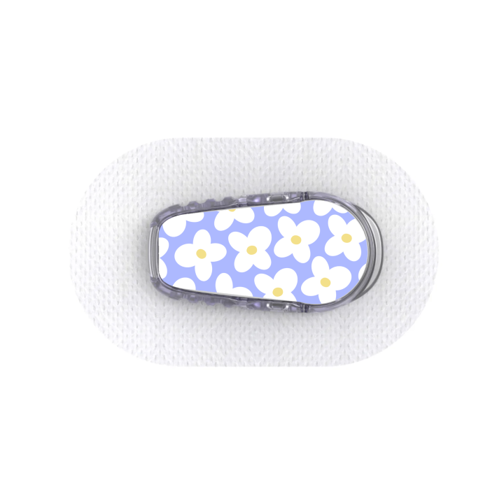Capteur Dexcom G6 - Stickers Marguerites