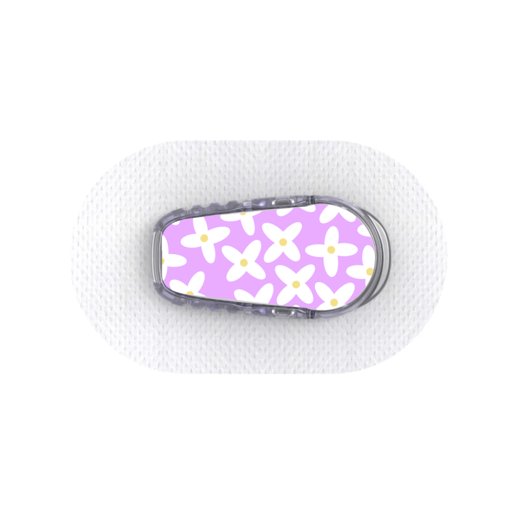 Capteur Dexcom G6 - Stickers Marguerites