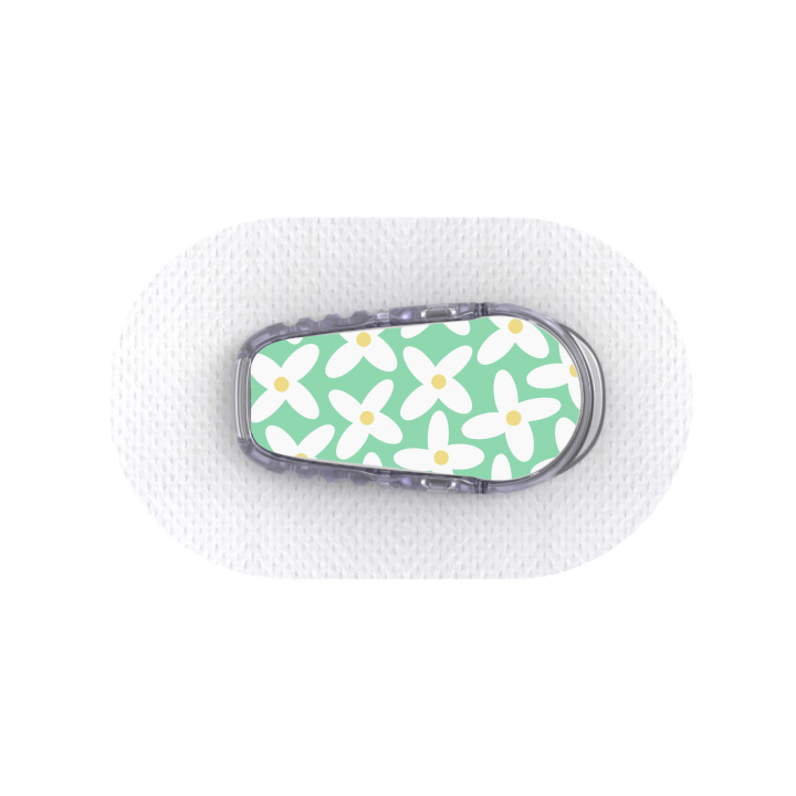 Capteur Dexcom G6 - Stickers Marguerites