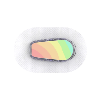 Capteur Dexcom G6 - Sticker Arc-en-ciel