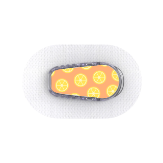 Capteur Dexcom G6 - Stickers Citrons