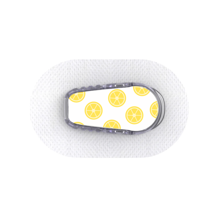 Capteur Dexcom G6 - Stickers Citrons