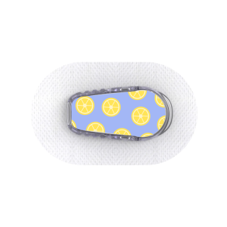 Capteur Dexcom G6 - Stickers Citrons