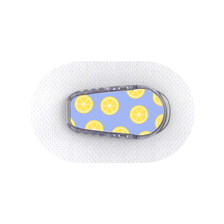 Capteur Dexcom G6 - Stickers Citrons