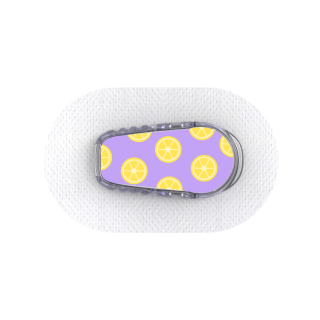 Capteur Dexcom G6 - Stickers Citrons
