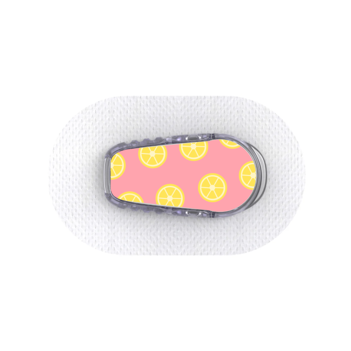 Capteur Dexcom G6 - Stickers Citrons