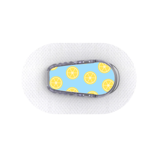 Capteur Dexcom G6 - Stickers Citrons