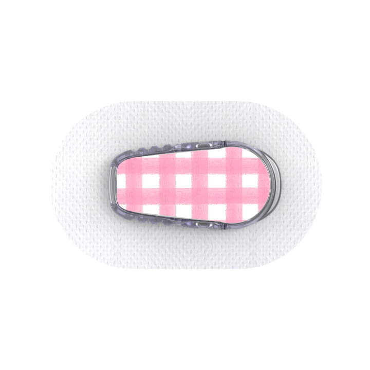 Capteur Dexcom G6 - Stickers Carreaux