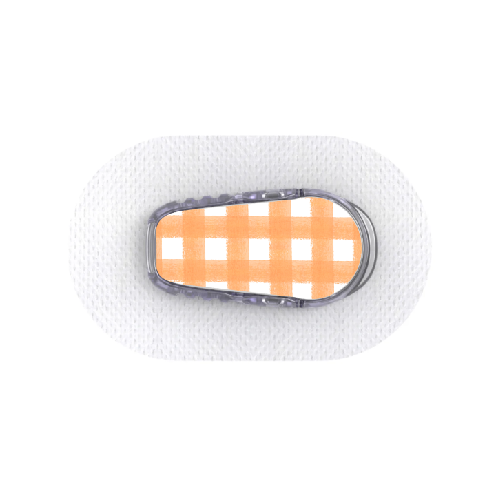 Capteur Dexcom G6 - Stickers Carreaux