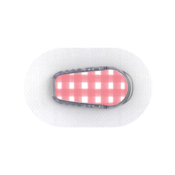 Capteur Dexcom G6 - Stickers Carreaux