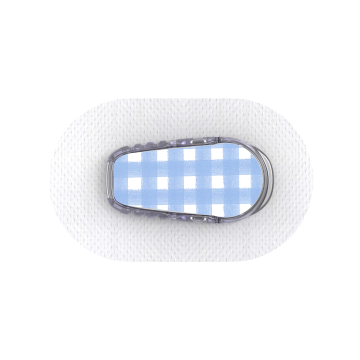 Capteur Dexcom G6 - Stickers Carreaux