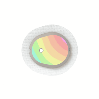 Sticker Dexcom G7 & One+ - Arc-en-ciel | Pancre'Art
