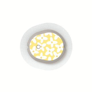 Stickers Dexcom G7 & One+ - Marguerites | Pancre'Art