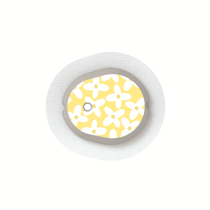 Stickers Dexcom G7 & One+ - Marguerites | Pancre'Art