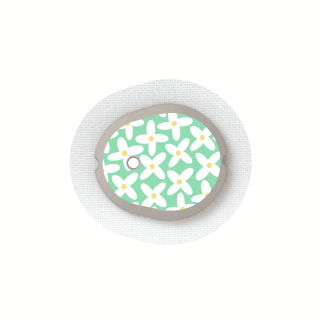Stickers Dexcom G7 & One+ - Marguerites | Pancre'Art