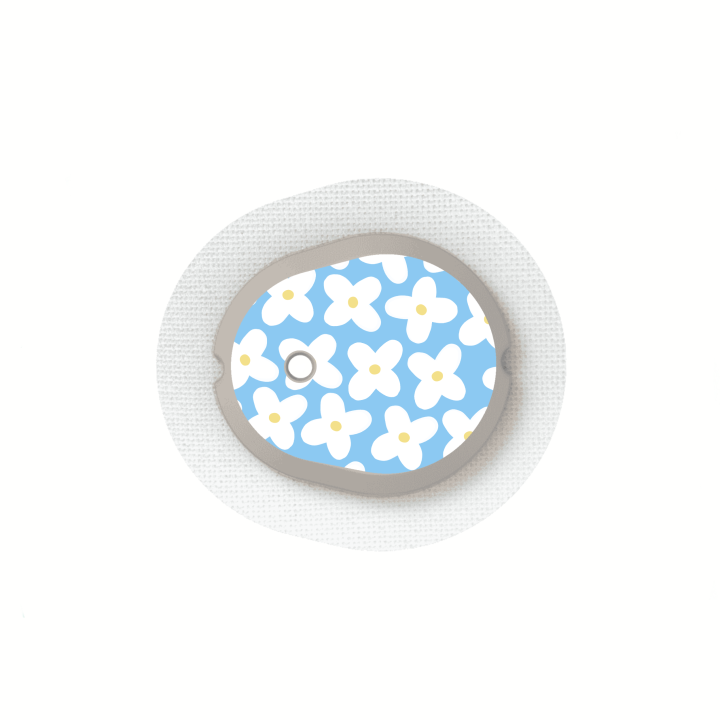 Stickers Dexcom G7 & One+ - Marguerites | Pancre'Art