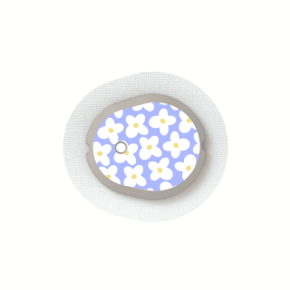 Stickers Dexcom G7 & One+ - Marguerites | Pancre'Art