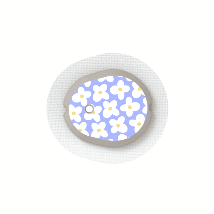 Stickers Dexcom G7 & One+ - Marguerites | Pancre'Art