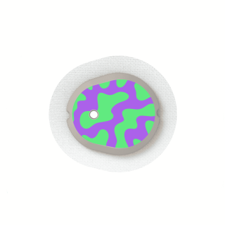 Stickers Dexcom G7 & One+ - Blobs | Pancre'Art