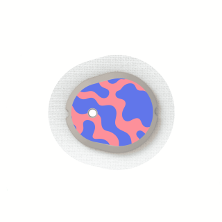Stickers Dexcom G7 & One+ - Blobs | Pancre'Art