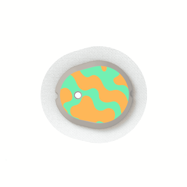 Stickers Dexcom G7 & One+ - Blobs | Pancre'Art