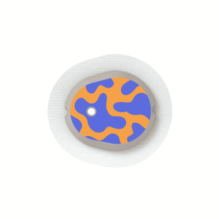 Stickers Dexcom G7 & One+ - Blobs | Pancre'Art