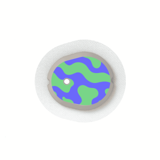 Stickers Dexcom G7 & One+ - Blobs | Pancre'Art