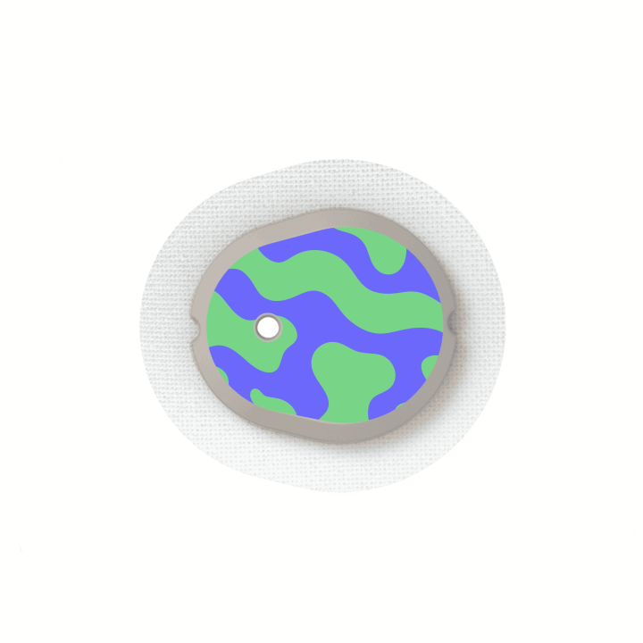 Stickers Dexcom G7 & One+ - Blobs | Pancre'Art