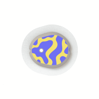 Stickers Dexcom G7 & One+ - Blobs | Pancre'Art