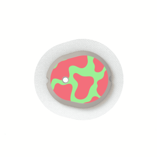Stickers Dexcom G7 & One+ - Blobs | Pancre'Art