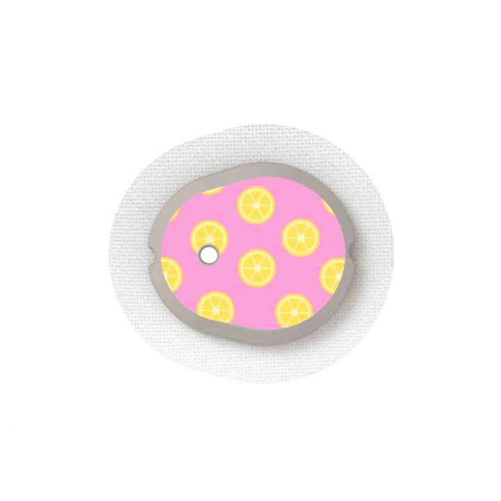 Stickers Dexcom G7 & One+ - Citrons | Pancre'Art