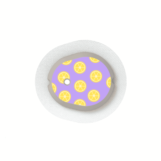 Stickers Dexcom G7 & One+ - Citrons | Pancre'Art