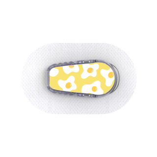 Capteur Dexcom G6 - Stickers Oeufs au plat
