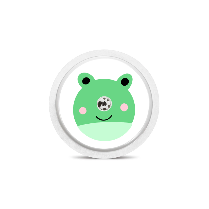 Capteur Freestyle Libre 2+ / Select - Sticker Grenouille