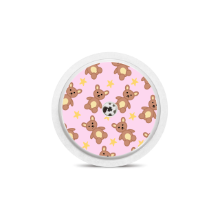 Capteur Freestyle Libre 2+ / Select - Stickers Ours en peluche