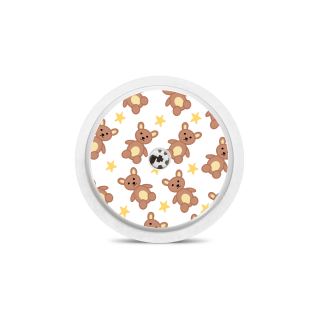 Capteur Freestyle Libre 2+ / Select - Stickers Ours en peluche