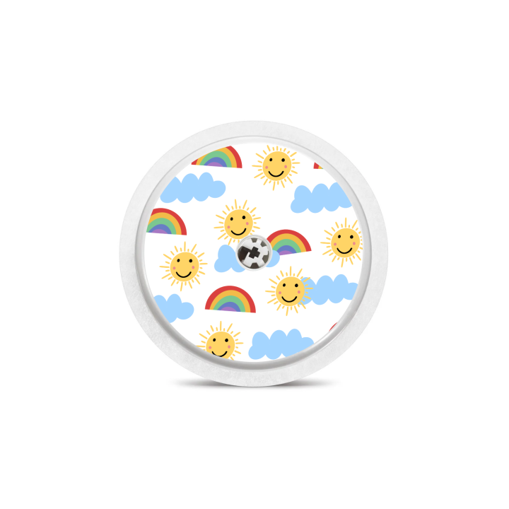 Capteur Freestyle Libre 2+ / Select - Sticker Jour ensoleillé