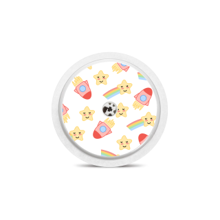 Capteur Freestyle Libre 2+ / Select - Sticker Nuit étoilée