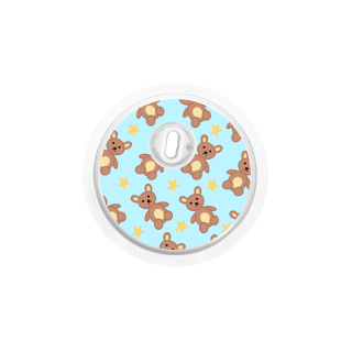 Capteur Freestyle Libre 3 - Stickers Ours en peluche